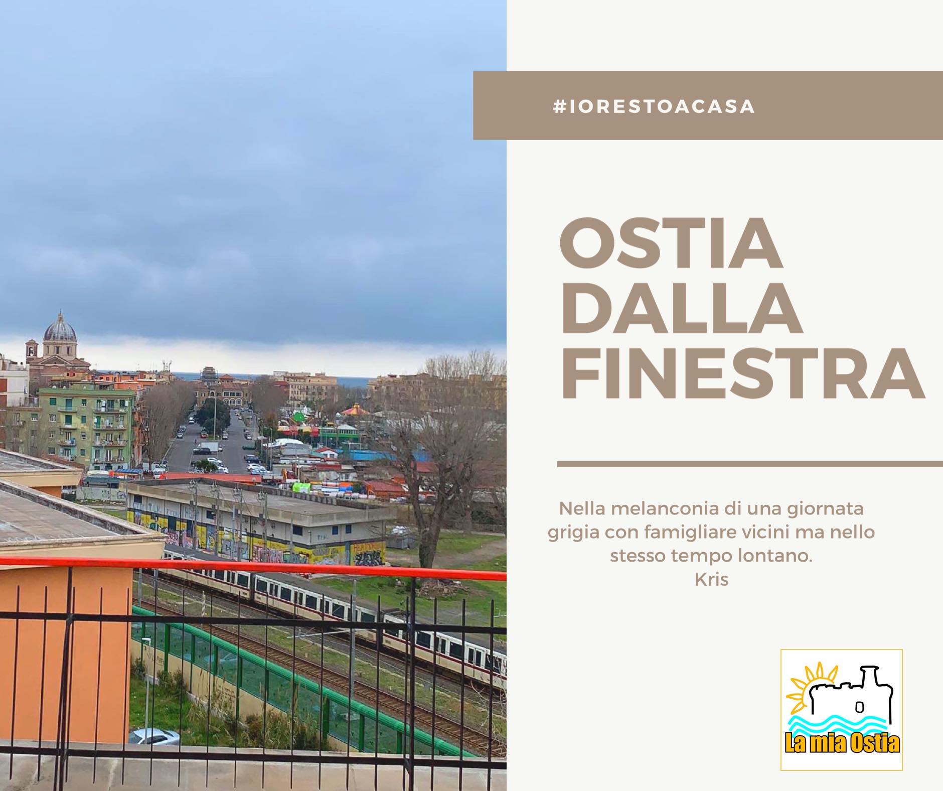 Ostia dalla finestra: mese di marzo